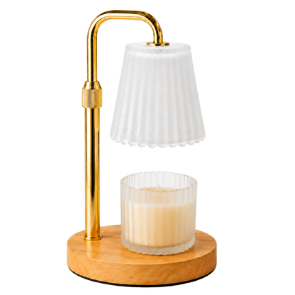 Wood •  Gold • Fluted