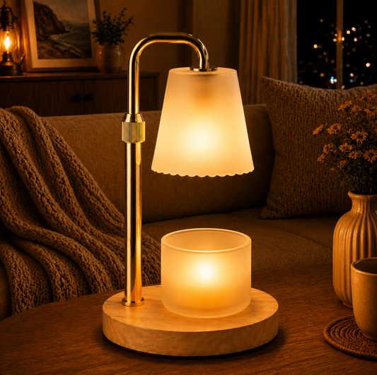 Wood • Gold • Frosted
